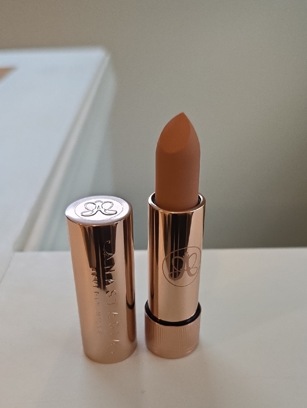 New Anastasia Peachy Nude Matte Lipstick